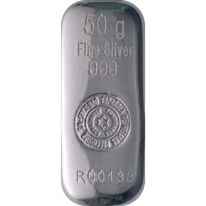 Lingote Plata 50 gr Sempsa